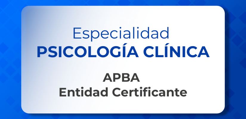 Especialidad en Psicología clínica